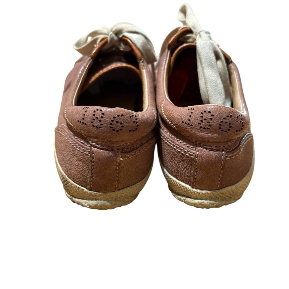 Frye Low Top Women's Shoes 8.5 Leather Distressed Sneakers - Picture 4 of 9